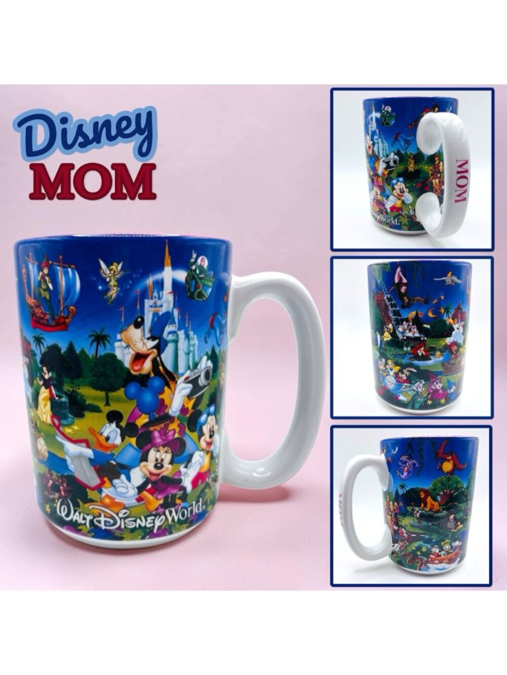 Walt Disney World Disney Parks Mothers Day MOM Coffee Mug Mickey Mouse & Friends